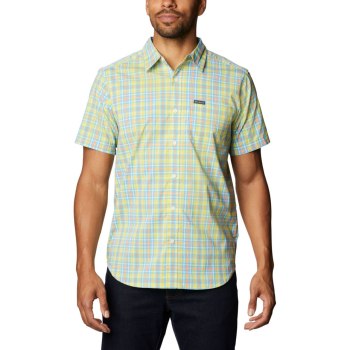 Columbia Muške Košulje - Spring Time Short Sleeve Žute | NWBT-04851